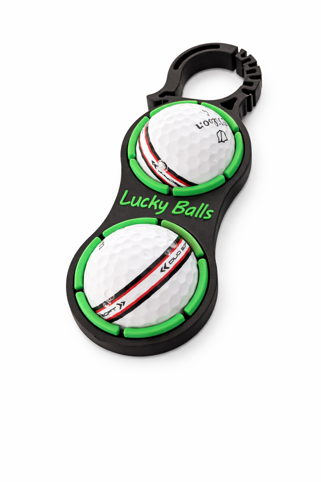 Custom golf ball holder